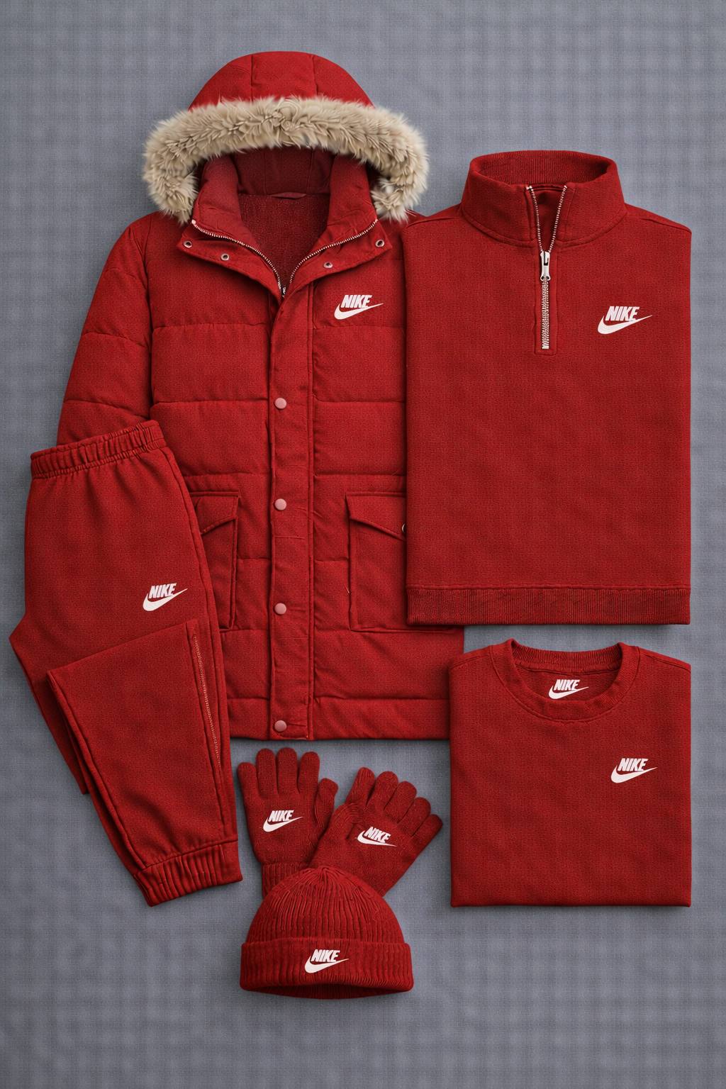 NK Winter Essential 5-Piece Set – Puffer Jacket Edition
